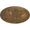Ekena Millwork Bordeaux Ceiling Medallion (Fits Canopies up to 3 1/4"), 22 5/8"OD x 1 3/4"P, Rubbed Bronze CM22BORZS - alternate 6